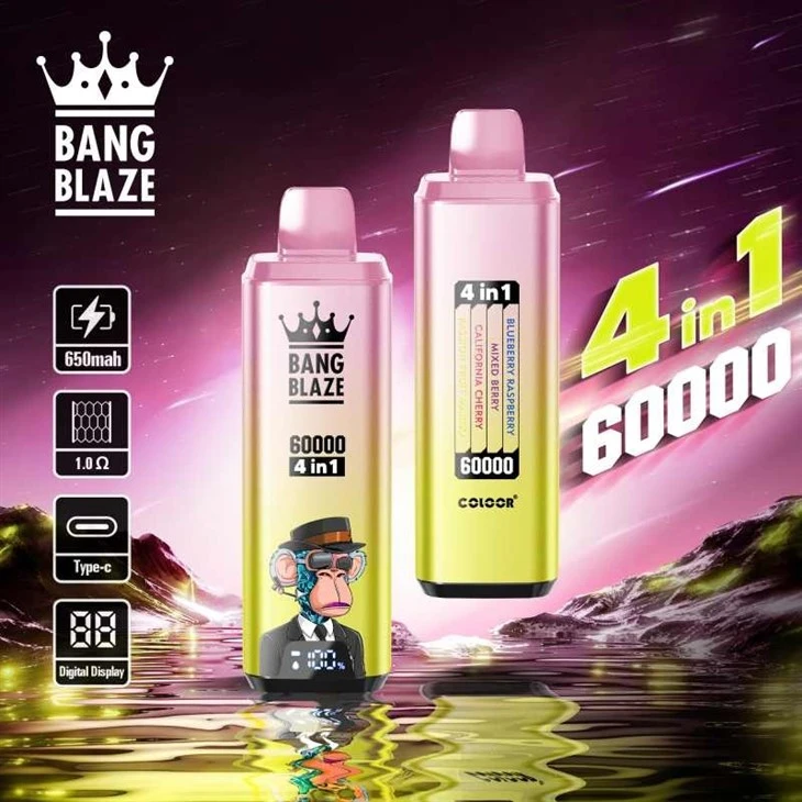 BANG BLAZE 60000 PUFFS 4 IN 1 FLAVOR