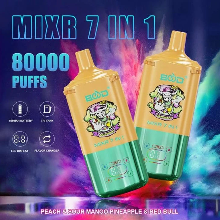 BOOD MIXR 7 IN 1 80K PUFFS factory