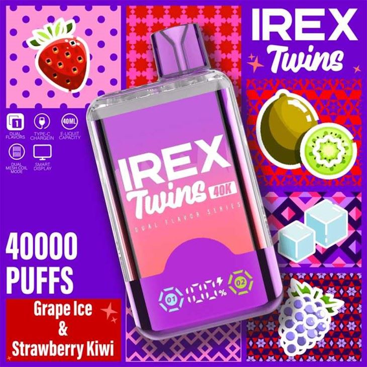 IREX TWINS 40000 PUFFS