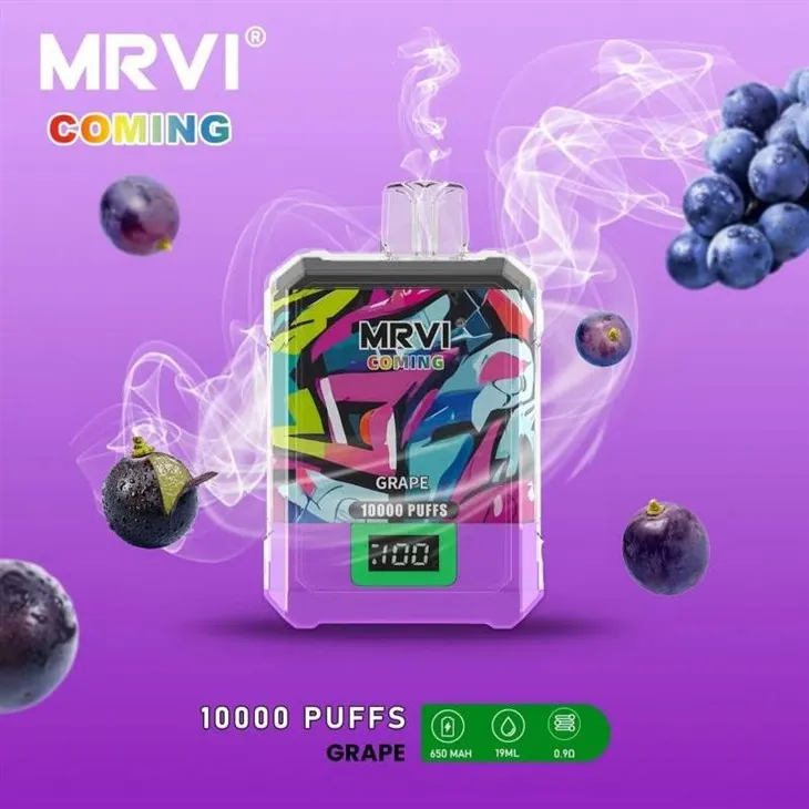 100-Original-Mrvi-Coming-10000-Puffs-Disposable-Vape-Pen-19ml-Prefilled-Pod-Mesh-Coil-Wholesale-I-Vape