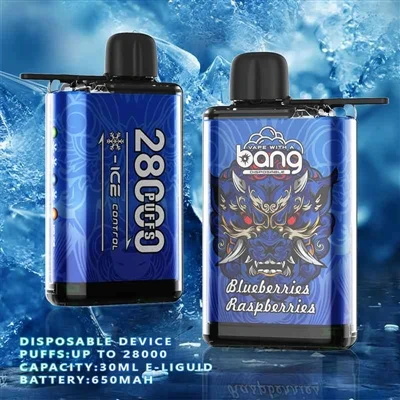 Mohu ovládat hladinu ledu Bang 28000 Puffs Elektronická cigareta na ovládání ...