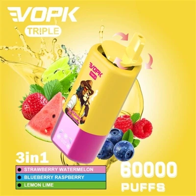 Vopk Triple 60000 Puffs Nejlepší zážitek ze tří příchuť