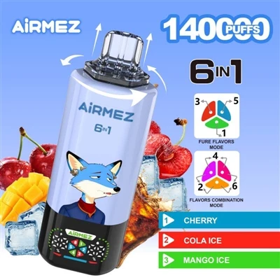Airmez 6-in-1 140000: Předefinování výkonu a zkušeností s jednorázovými elekt...