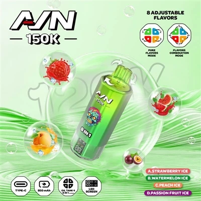 AIM AVN 150K PUFFS – Nová generace odolných jednorázových E-cigaret|60ml Velk...