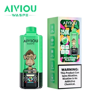 WASPE Aiviou 6 in 1 150K Puffs Disposable Vape – vysokokapacitní, multifunkčn...