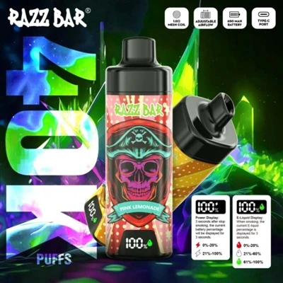 Razz Bar 40K jednorázová E-cigareta: Nový zážitek s vysokou kapacitou a vysok...