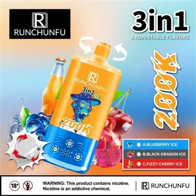 Runchunfu 200K Puffs: Nový průzkum struktury a uživatelské zkušenosti jednorá...