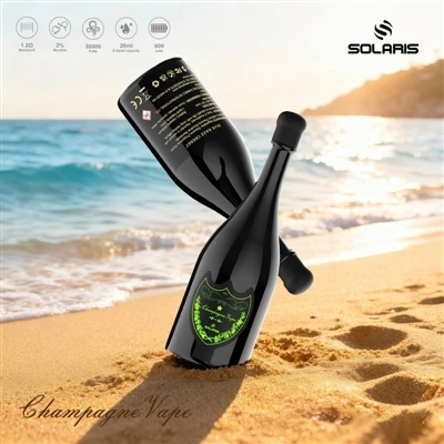 SOLARIS Champagne 30000 Puffs 30K E-cigareta: Když se vysoký počet potahů sno...