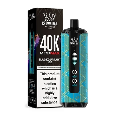 AL Fakher Crown Bar MegaMax 40K: Špičkový zážitek z velkokapacitních jednoráz...