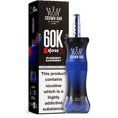 AL Fakher Crown Bar EHOSE X 60K: Špičkový zážitek z vysokokapacitních jednorá...