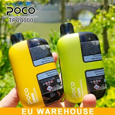 POCO TP20000: Jednorázová E-cigareta, která ztělesňuje-dlouhodobou udržitelnost.