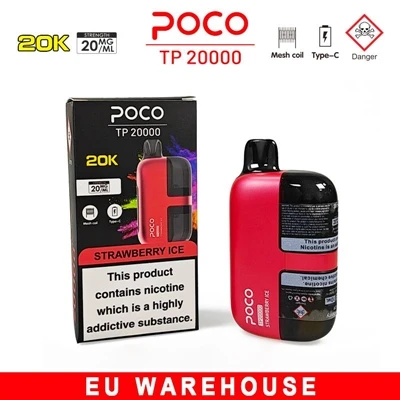 POCO 20000: E-cigareta na jedno použití, která dosahuje rovnováhy mezi trvanl...