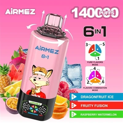 Airmez Fox 140000: Zahájení nové éry jednorázových vaporizérů
