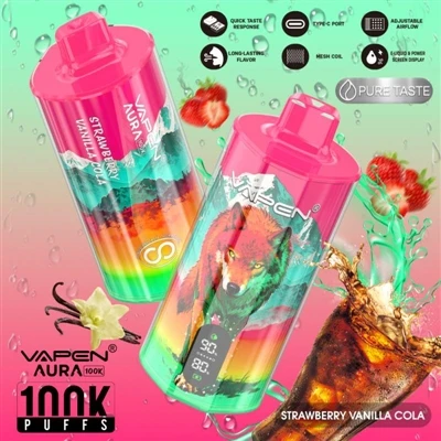 VAPEN AURA 100K PUFFS – Nejlepší gadget pro mladé lidi