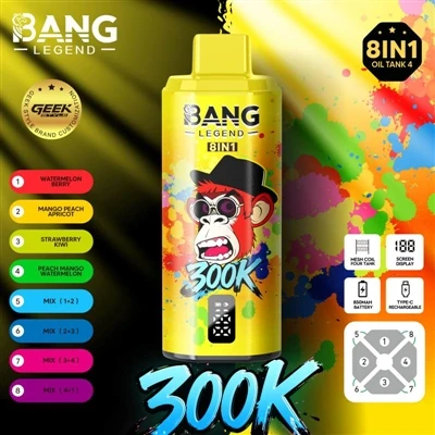 Bang Legend 300K: měřítko pro novou éru E-cigaret