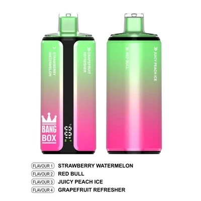 BANG BOX 160000 PUFFS VAPE: Skutečně uspokojivá odpověď pro nadšence vapingu.