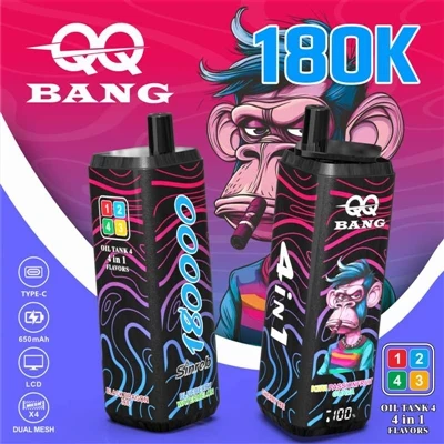 QQ BANG 180K – nový trendsetter v jednorázových elektronických cigaretách s v...
