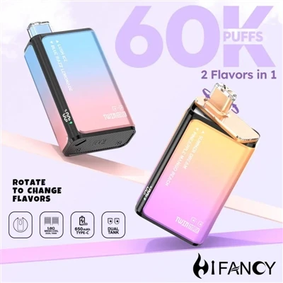 HIFANCY TWINS MAX 60K — Dvojitá exploze chutí, vaše chuťové dobrodružství zač...