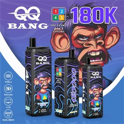 QQ BANG 4in1 180K – jedno zařízení, čtyři příchutě, díky čemuž je každé soust...