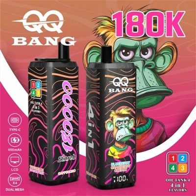 QQ BANG 4in1 180K: Jedna tyčinka pro čtyři příchutě, díky které bude váš každ...