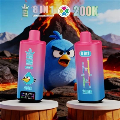 BANG KING VAPEN 8IN1 200K: Trendová revoluce elektronických cigaret pro mladé...