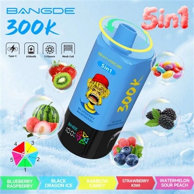BANG DE 5IN1 300000: Zástupce jednorázových E-cigaret vstupuje do 'ultra-éry ...