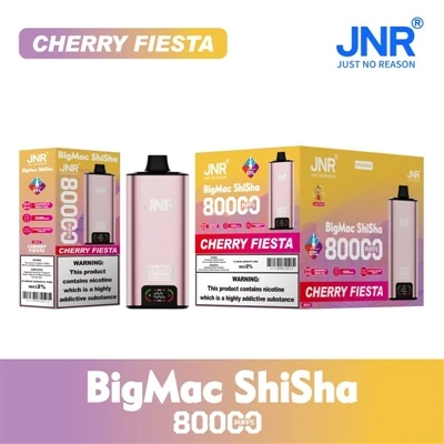 JNR Big Mac Shisha 80000: Redefining High-Vapor Disposable Vape Experience