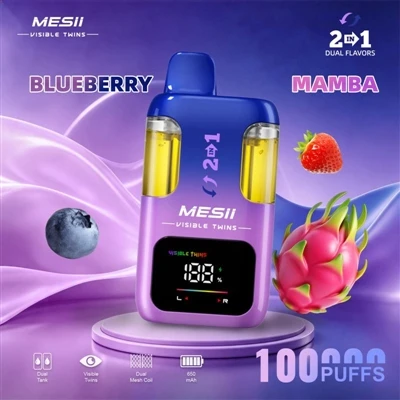 MESII VISIBLE TWINS 100K: Jednorázové E-cigarety konečně začínají být „zábavné“