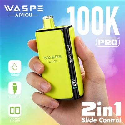 Waspe Double Flavour 100K Pro: Když vaping začne říkat ne „nudě“