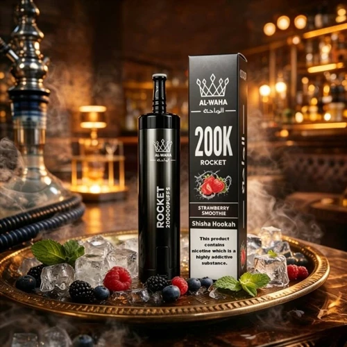 Al Waha Shisha 250 000 šluků: Pozorování vývoje vysoce-kapacitních cigaret Sh...