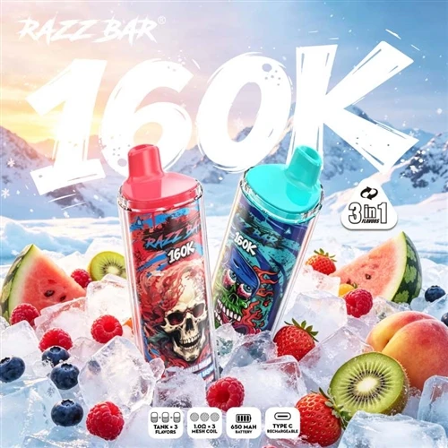 Průmyslové trendy za Razz Bar Triple 160K: Vyšší objem, více chutí a lepší zá...