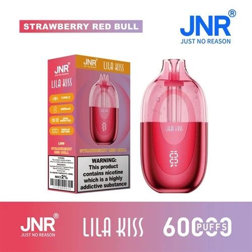 JNR Lira Kiss 60K Puffs: E-vylepšení zkušeností s cigaretovým průmyslem prost...