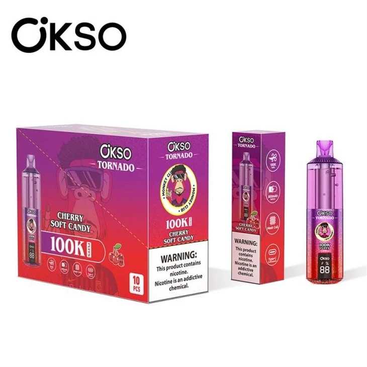 OKSO Tornado 100K Puffs suppliers OKSO Tornado 100K Puffs suppliers