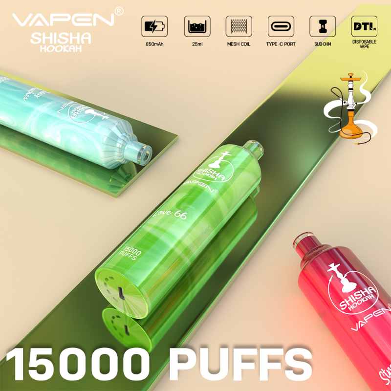 VAPEN SHISHA HOOKAH 15000puff VAPEN SHISHA HOOKAH 15000puff
