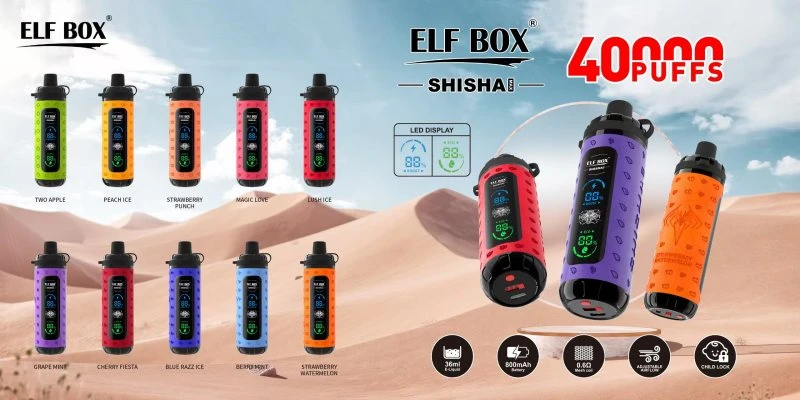 ELF BOX SHISHA MAX 40000 3 ELF BOX SHISHA MAX 40000 3
