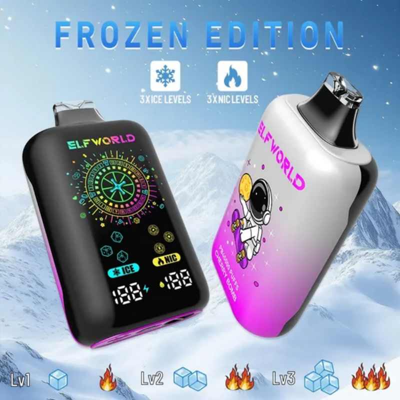 Adjust-Ice-N-Wholesale-Disposable-Elfworld-Iceking-45000-Elf-10000-20000-30000-50000-Orion-Lost-Puff-Bar-Vaporizer-I-E-Cigarette-Vape-Pen-Mesh-Coil-BarELFWORLD PB45000