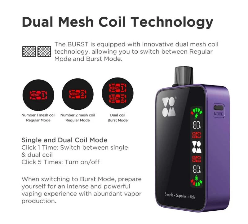 VOOM-BURST 25K 5 VOOM-BURST 25K 5