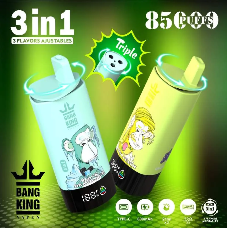 BANG KING VAPEN 3 IN 1 85K 10 BANG KING VAPEN 3 IN 1 85K 10