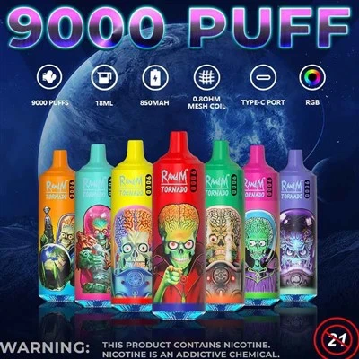 Jednorázová Vape Randm Tornado 9K Puffs