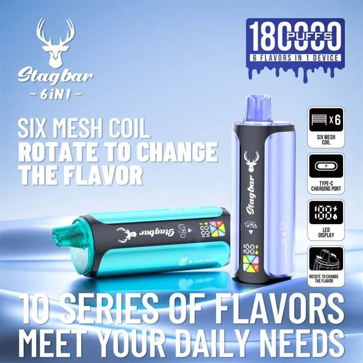 Stag Bar 180K 6in1 high quality