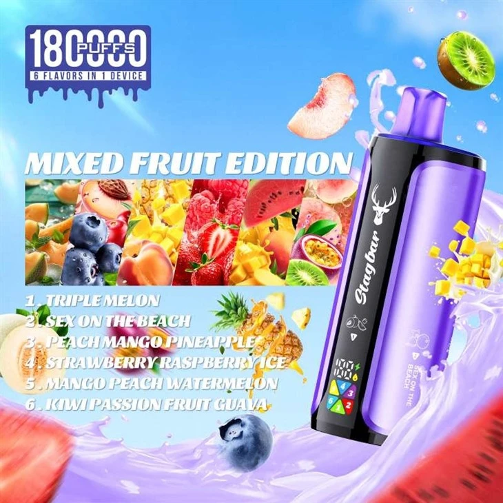 StagBar 6in1 180K Puffs Vape factory