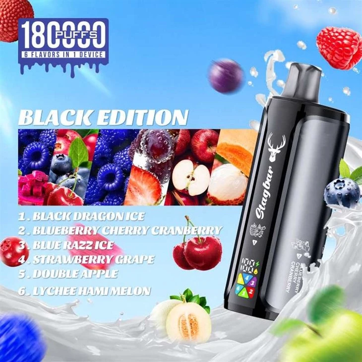 StagBar 6in1 180K Puffs Vape manufacturers