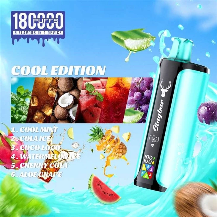 StagBar 6in1 180K Puffs Vape high quality