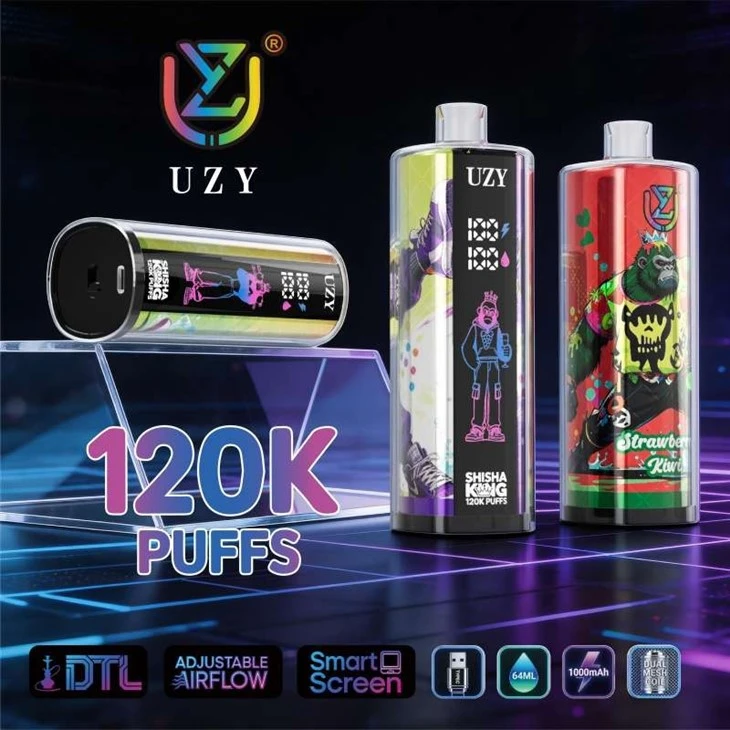 UZY SHISHA HOOKAH 120K PUFFS price UZY SHISHA HOOKAH 120K PUFFS price