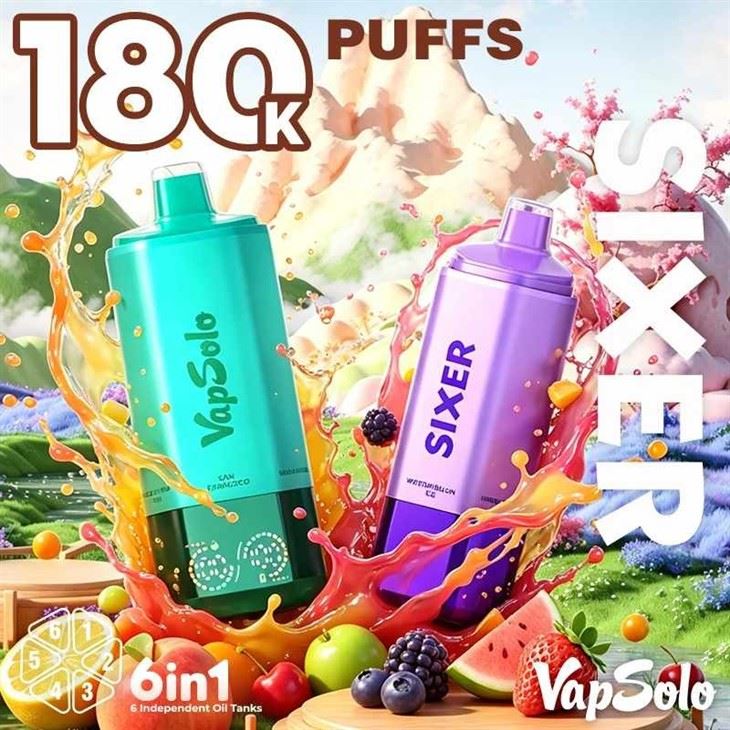 Vapsolo Sixer 180000 6in1 factory