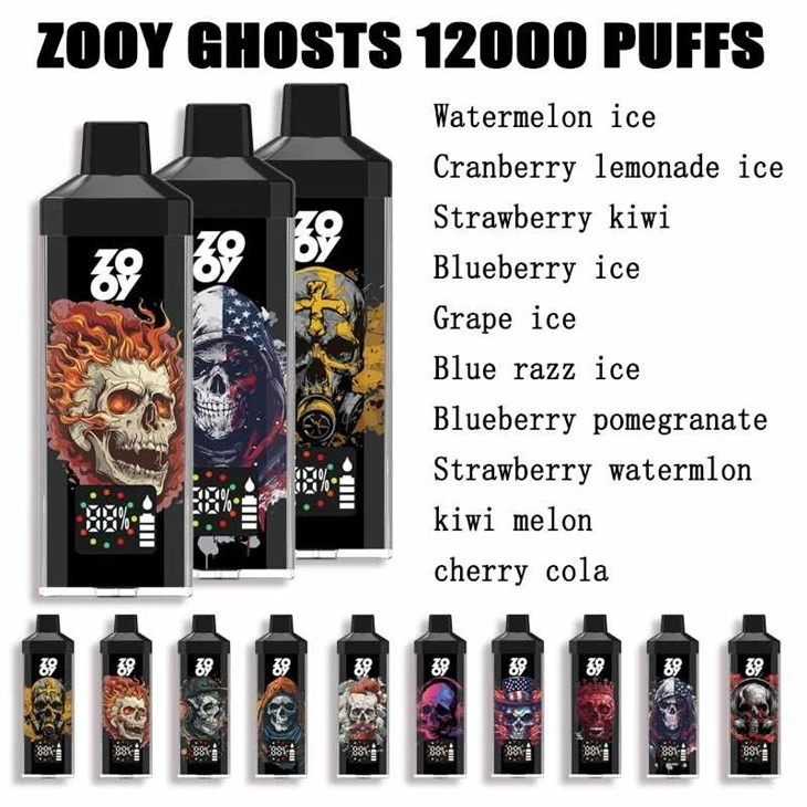 ZOOY GHOSTS 12000 tastes taste